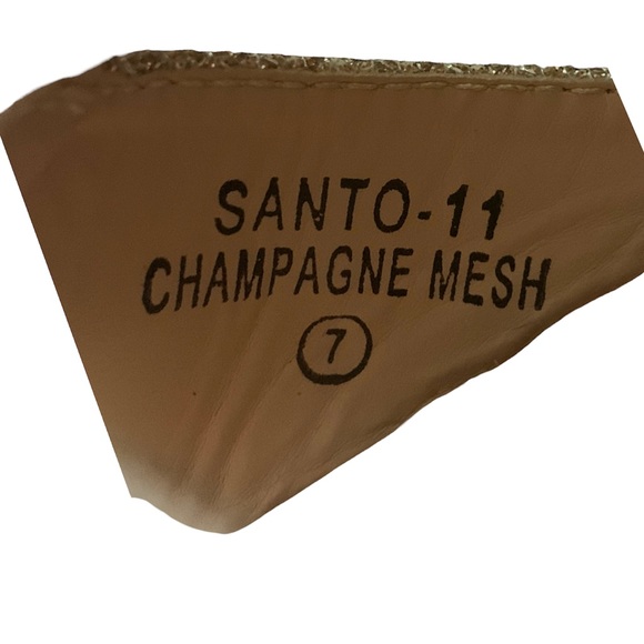 🌟✨Gold Wedges with Rhinestones✨🌟 - Picture 4 of 4